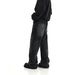 Men's Black Washed Straight Leg Jeans – High Street Drop Crotch Relaxed Fit (M-XXXL, Black/Blue)_mkmklike.com