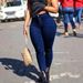 Women's Clothing Denim High Waist Tight High Elastic Hip Lifting Skinny Pants_mkmklike.com