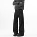 Denim Primary Color Wide Leg Jeans Men's Autumn American High Street Loose Trousers Cleanfit Washed Floor Pants_mkmklike.com