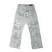 Men's Clothing Men's High Waist Retro Loose Fit Jeans Cupid Angel Print Street Style Trousers Fashion For Formal & Casual_mkmklike.com