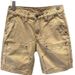 Men's Clothing High End Canvas Casual Shorts Men's Trendy Brand Loose Straight Khaki Fashion Stitching Wear Resistant Half Leg Five Point Shorts_mkmklike.com