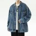 Spring Summer New Denim Cool Casual Jacket, Instagram Trendy Couple's Loose And Versatile Top_mkmklike.com