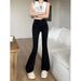 Vintage Jeans For Women Spring 2024 New Waist Slimming American High Street Slightly Flared Bootcut Pants_mkmklike.com