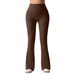 Yoga Summer Thin Women's Hip-Lifting Flared Fitness Quick-Dry Sports Stretch Slim Fit Bell-Bottom Pants_mkmklike.com