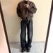 Men's Retro Whiskered Washed Denim Jeans Slim Fit Straight Leg Slightly Flared Trendy Brand High Street Vibe Long Pants_mkmklike.com