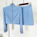 Women's Clothing celebrity fashion new heavy beaded diamond short top skirt suit two piece suit_mkmklike.com