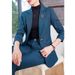 Women's Clothing formal wear autumn and winter new wide-leg pants suit socialite temperament goddess style _mkmklike.com
