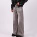 Vintage Washed Gray Denim Pants – Oversized Straight-Leg Jeans For Men & Women (S-3xl) Anti-Stiffness Washes_mkmklike.com