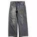 Men's Clothing Retro Distressed Washed Jeans Men's Brand Teenagers Wide-leg Workwear Heavy-duty Design Casual Pants_mkmklike.com