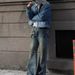 Nordmann American High Street Vibe Retro Washed Vintage Dirty Dyed Jeans Men's Straight Leg Slightly Flared Slim Fit Cleanfit_mkmklike.com