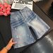 Men's American Retro Distressed Washed Ripped Denim Shorts Trendy Loose Straight Leg Five Point Casual Mid-Length Pants_mkmklike.com