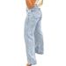 Women's High-Quality Straight Casual Jeans Autumn Trend European American Style Cotton Denim Spring Office Lady Street Style_mkmklike.com