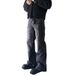 Washed Lightning-pattern Wide-leg Jeans For Men, American High-street Design, Loose Fit, Slimming, Versatile_mkmklike.com