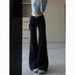 Black Stretch Retro Flared Slimming Jeans For Women Spring Autumn New Fashion Versatile Bootcut Long Pants_mkmklike.com