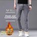Men's Clothing Men's Stretch Denim Jeans - Slim Straight Leg Winter Trousers With Comfort Fit_mkmklike.com