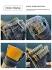 Designer Men's Jeans Spring Trendy For End Light Luxury Design Fashion High Quality Thousand Grids Print Elastic Casual_mkmklike.com
