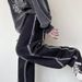 Minimalist Jeans Men's American High Street Straight Leg Trendy Summer Brand High-End Loose Black Casual Pants_mkmklike.com