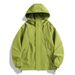 Lunar Apex Outdoor Solid Color Hooded Coat Men, Plus Size American Style Spring And Autumn Trendy Double Zipper Loose Jacket_mkmklike.com
