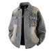Men's Clothing Retro Jacquard Trendy Fashion Jacket Denim Jacket_mkmklike.com
