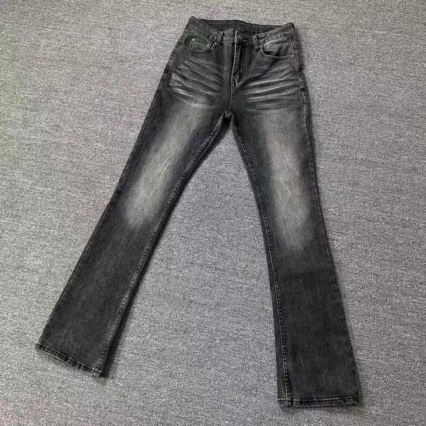 Cleanfit Vintage American Fdm Washed Straight Leg Denim Pants High Street Vibe Breathable Cotton Fabric Men's Clothing_mkmklike.com