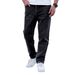 Men's Premium Straight-Leg Jeans – Slim Fit High Waist Denim Pants For Casual & Business (Dark Gray, 28-38)_mkmklike.com
