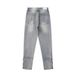 Summer New Simple Western Cowboy Style Washed Vintage Heavy Craft Loose Straight Jeans_mkmklike.com