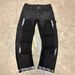 Men's Clothing European And American Style Men's Y2K Patchwork Painted Fashion Straight Leg Jeans_mkmklike.com