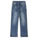 Men's Clothing Retro Blue Jeans Men's Autumn American High Street Simple Trousers Trendy Brand All Match High End Straight Pants_mkmklike.com