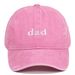 Unisex Monogram embroidery dad Wash cotton can adjust the casual shade DAD baseball cap_mkmklike.com