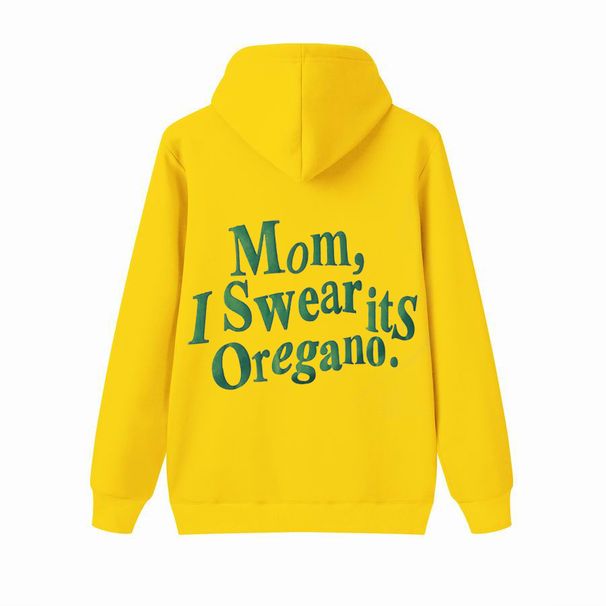 Men's Clothing hoodie plus velvet fleece sweatshirt letter print hoodie _mkmklike.com