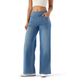 Women's High-Waisted Stretch Jeans Straight Leg Wide Leg Relaxed Everyday Wear Versatile Comfortable Feshion Trend_mkmklike.com