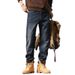 Winter New Super Velvet Warm Jeans Men's Velvet Thickened American Retro Jeans Fattened Plus Size Pants_mkmklike.com