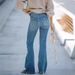 ELLE European And American Cross-Border Trade Fashion Retro Simple Slim Fit Stretch Denim Women's Pants_mkmklike.com
