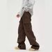 Men's Clothing High End American Overalls Men Ins National Trend Casual High Street Trousers Couple Pants_mkmklike.com