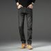 Spring And Autumn New Nostalgic Retro Jeans Men's Trend Versatile Cement Grey Loose Straight Pants Large Size Men's Pants_mkmklike.com