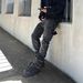 Men's Slim Fit Stretch Jeans – High Street Black Denim Pants (S-XL)Men's Clothing_mkmklike.com