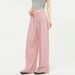 Ice Silk Yamamoto Wide-Leg Pants For Women, Summer 2026 New High-Waisted Loose Straight Casual Pants, Versatile Tencel_mkmklike.com