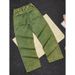 Men's Retro Washed Jeans – Loose Straight-Leg Streetwear Pants, High-Waisted Stretch Denim In Green/Black/Khaki/Purple_mkmklike.com