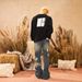 "Men's Summer Patchwork Denim Jeans – Relaxed Straight Fit With Trendy Embroidered Details (Streetwear Essential, Casual Staple, Unisex Appeal)"_mkmklike.com