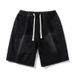 Washed Denim Shorts Men 2025 Summer New American Style Loose Casual Five-Point Pants_mkmklike.com