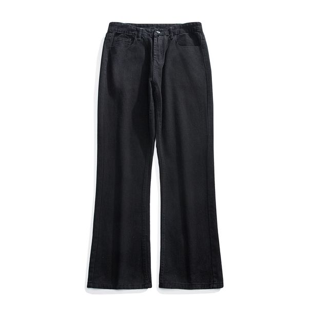 Men's High Street Vibe off White Jeans Cleanfit American Style Archer0603 Trendy Flared Pants Wear_mkmklike.com
