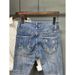 Men's Clothing Men's Slim Fit Tapered Leg Stretch Ripped Jeans Trendy Versatile Cropped Pants High End Washed Summer Style_mkmklike.com