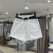 Plus Size High-Waisted Loose Denim Shorts For Women Slimming Wide-Leg A-Line Casual Rolled-Up Thin Hot Pants_mkmklike.com