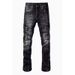 Men's Flared Jeans – High-Waisted Retro Bell Bottoms With Multi-Pocket Design (Stretch Denim, Skinny Fit, Vintage Disco & Streetwear Style, S-3XL)_mkmklike.com