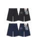 Men's Loose Fit Washed Denim Shorts - Vintage American West Coast Style Casual Summer Short Pants_mkmklike.com