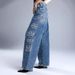 Women's Low Waisted Straight Leg Jeans Denim Jeans Women's Clothing Relaxed Everyday Wear Versatile Comfortable Feshion Trend_mkmklike.com