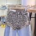 Leopard Print High-Waisted Denim Shorts for Women Summer 2026 European American Style Irregular Ripped And Frayed Wide Leg Hot Pants_mkmklike.com