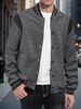 26 European And American Cross-border Best-selling Casual Sports High Street Fleece-lined Cardigan With Patchwork_mkmklike.com