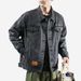 Men's Clothing Denim Trendy Style Fashion Street Style Handsome Loose Denim Jacket Clothes_mkmklike.com
