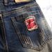 plus Size Trendy Ripped Denim Shorts For Men Loose Fitting Unique Distressed Style Five Point Mid Length_mkmklike.com